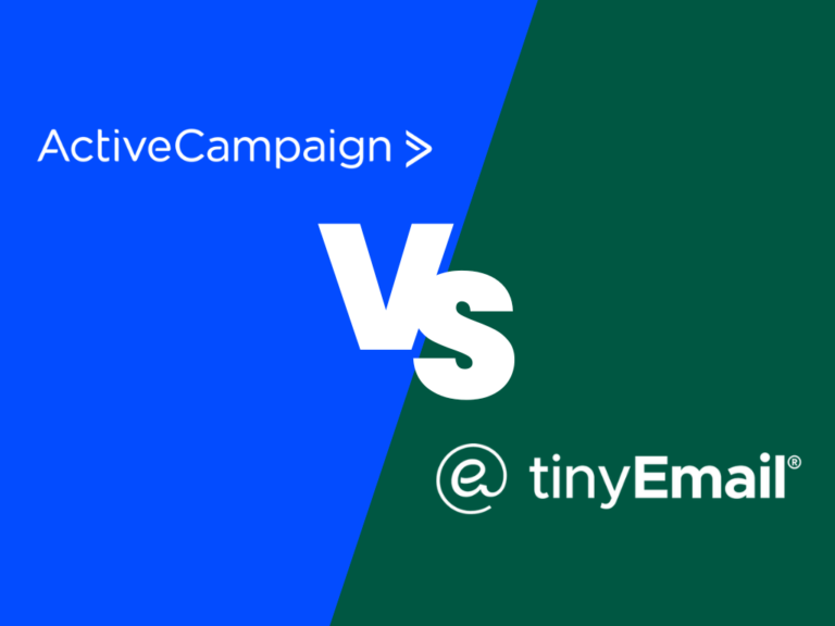 Choosing the Best in 2024: ActiveCampaign vs Tinyemail